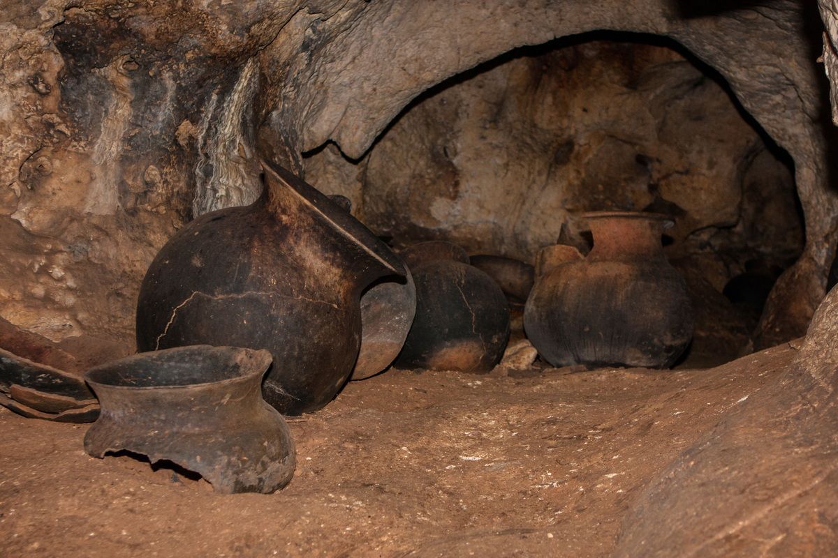 Mexico, Yucatan, Belize, Maya, Höhle, Cave, Archäologie