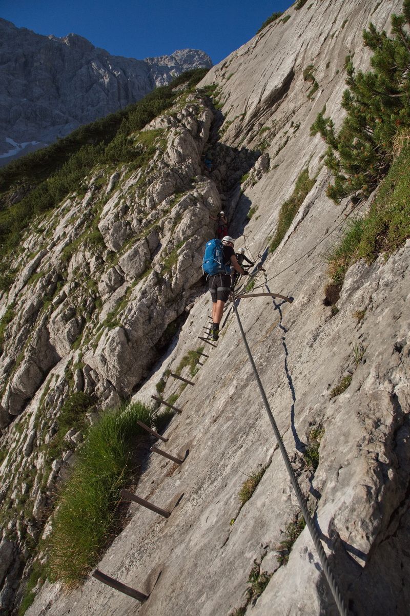 Zugspitze, Klettern, Höllental, Bergtour, Climbing, Klettersteig, Stangensteig, Stopselzieher, Höllentalferner