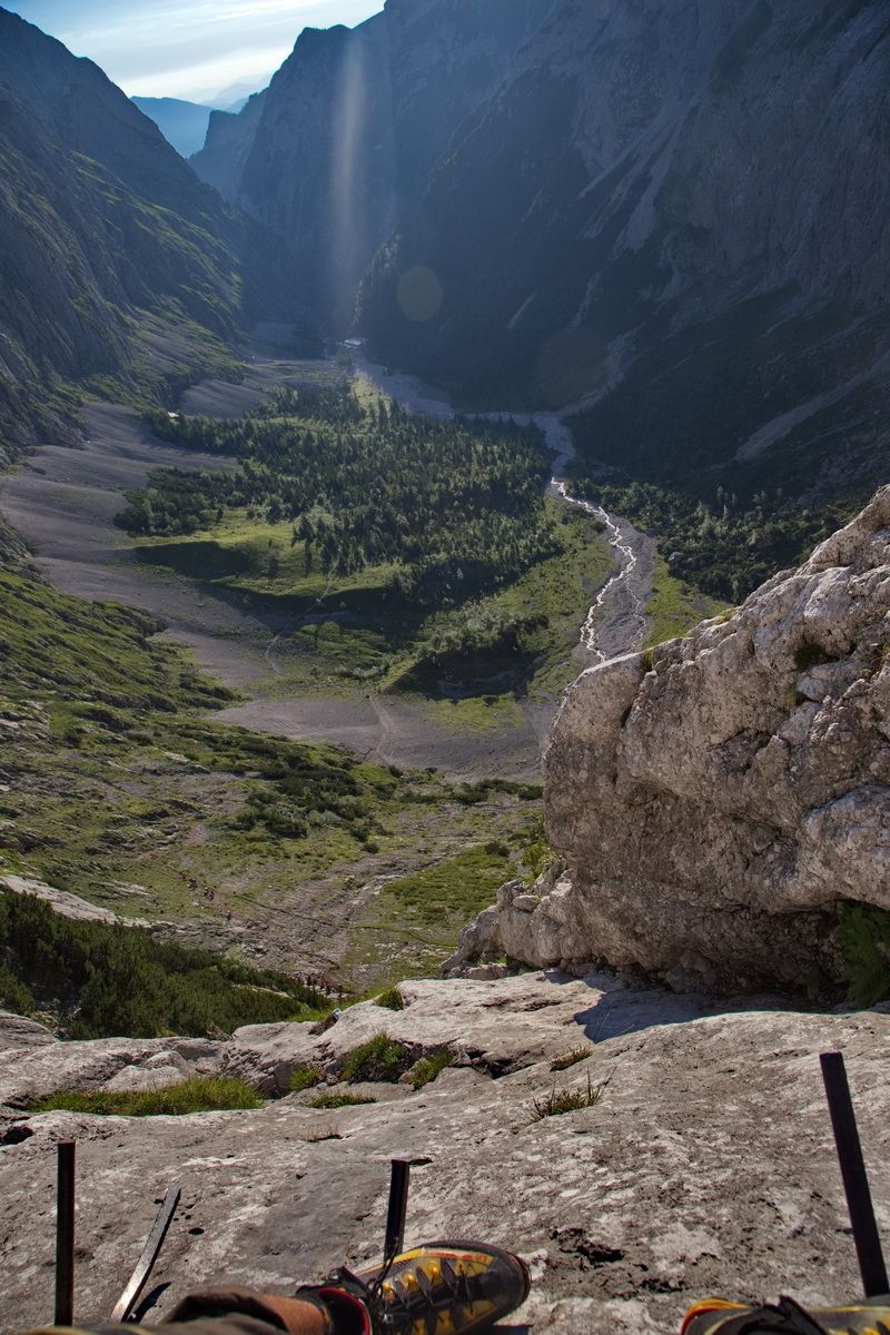 Zugspitze, Klettern, Höllental, Bergtour, Climbing, Klettersteig, Stangensteig, Stopselzieher, Höllentalferner