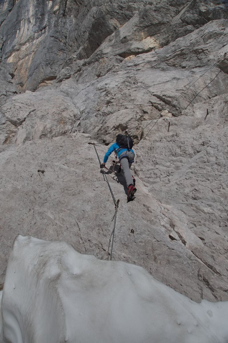 Zugspitze, Klettern, Höllental, Bergtour, Climbing, Klettersteig, Stangensteig, Stopselzieher, Höllentalferner