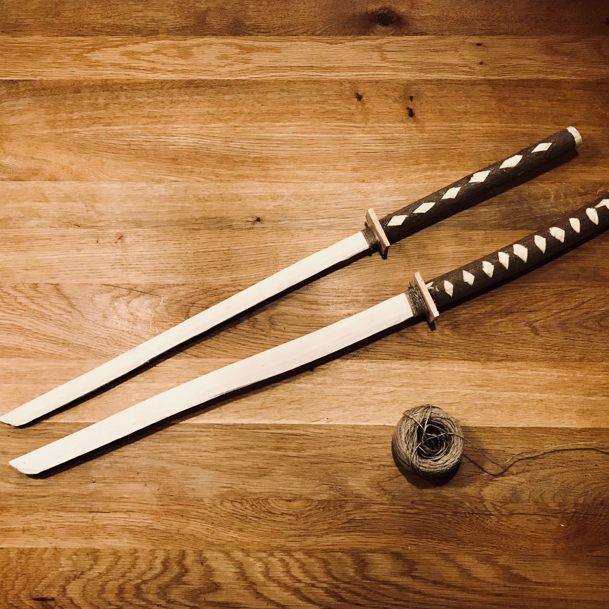 Basteln, Holz, Hartmut Ulrich, Ninjaschwert