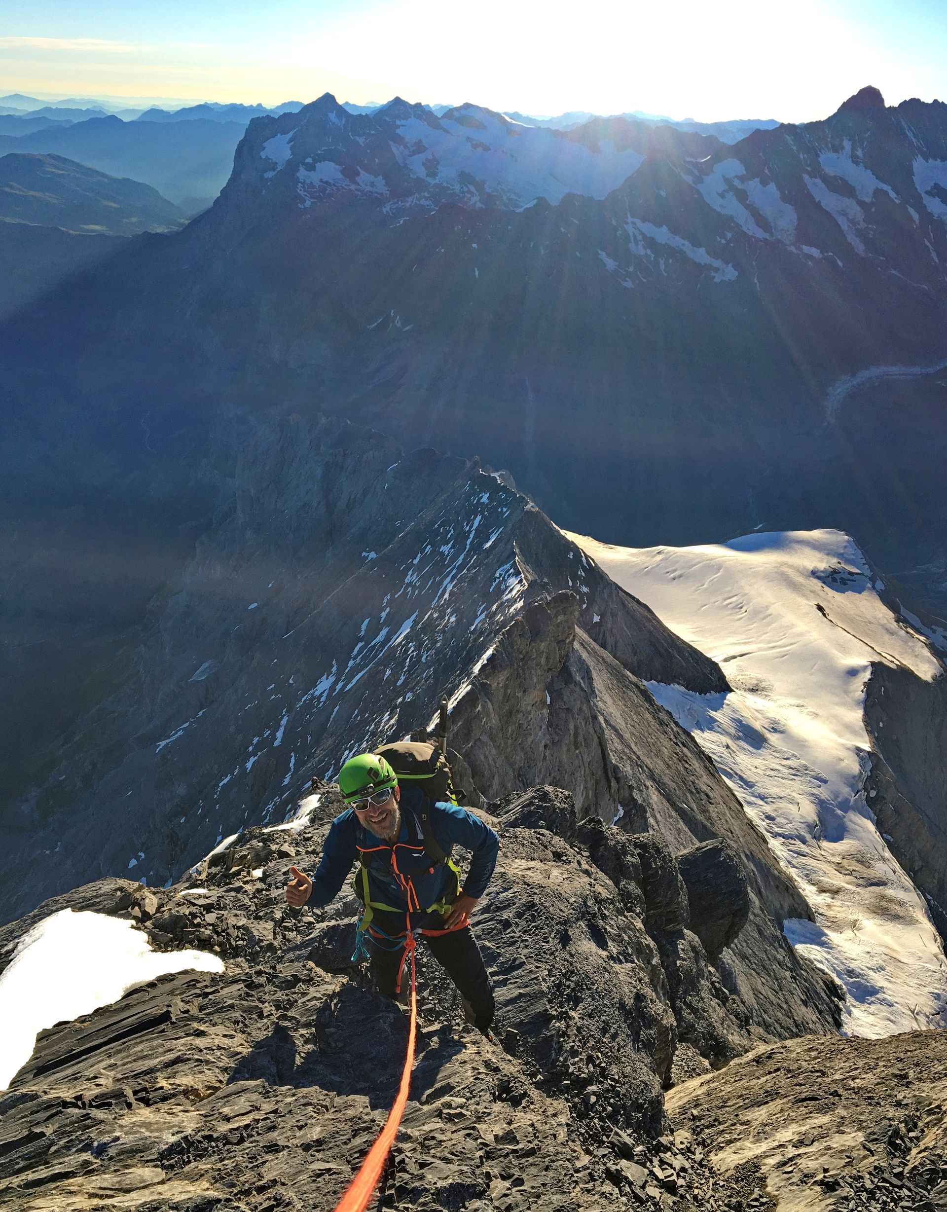 Eiger, Mittellegi, Südgrat, Eigerjöcher, Überschreitung, Hochtour
