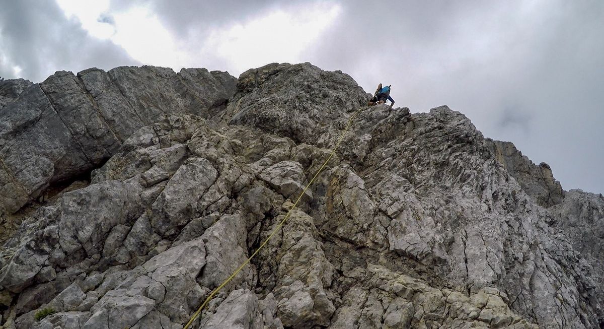 Bergsteigen, Ostalpen, Watzmann, Ostwand, Überschreitung, Hartmut Ulrich