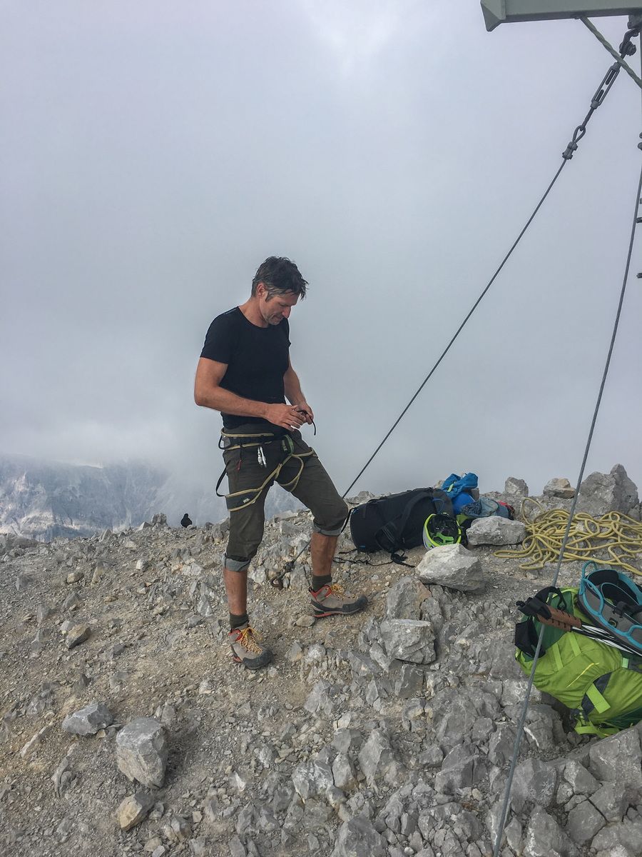 Bergsteigen, Ostalpen, Watzmann, Ostwand, Überschreitung, Hartmut Ulrich