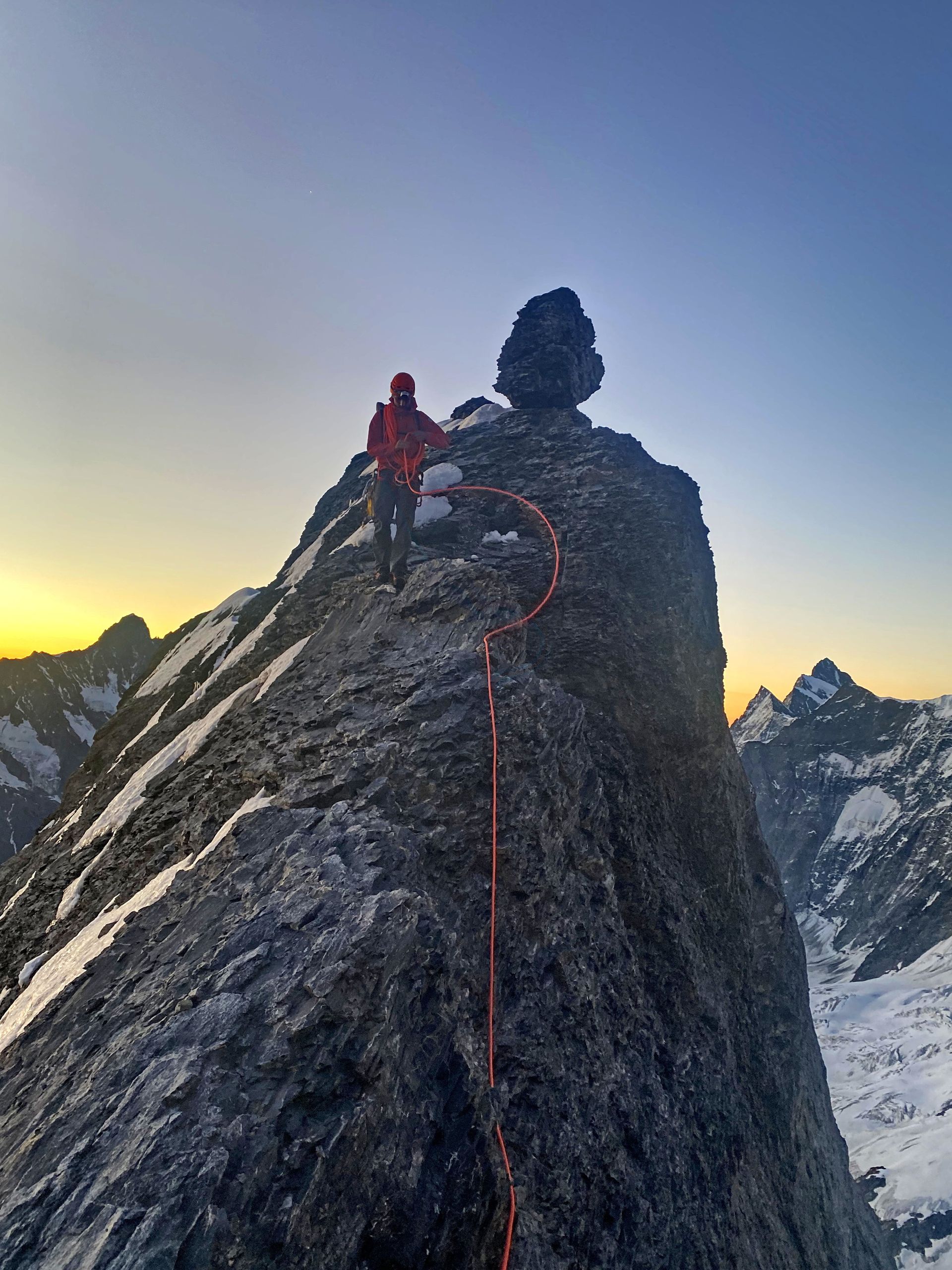 Eiger, Mittellegi, Südgrat, Eigerjöcher, Überschreitung, Hochtour