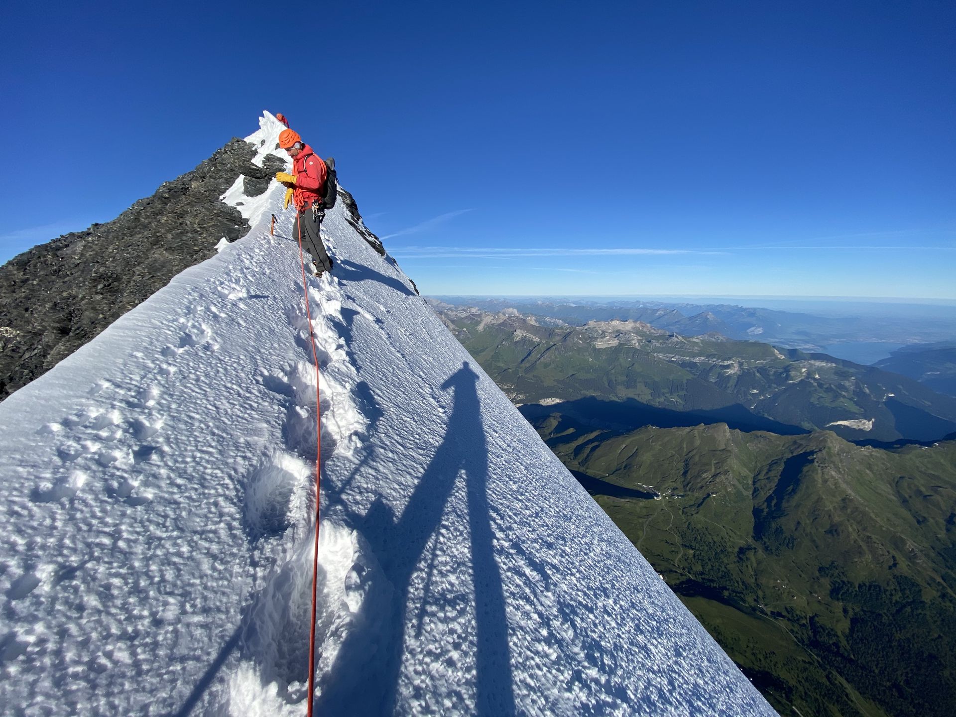 Eiger, Mittellegi, Südgrat, Eigerjöcher, Überschreitung, Hochtour