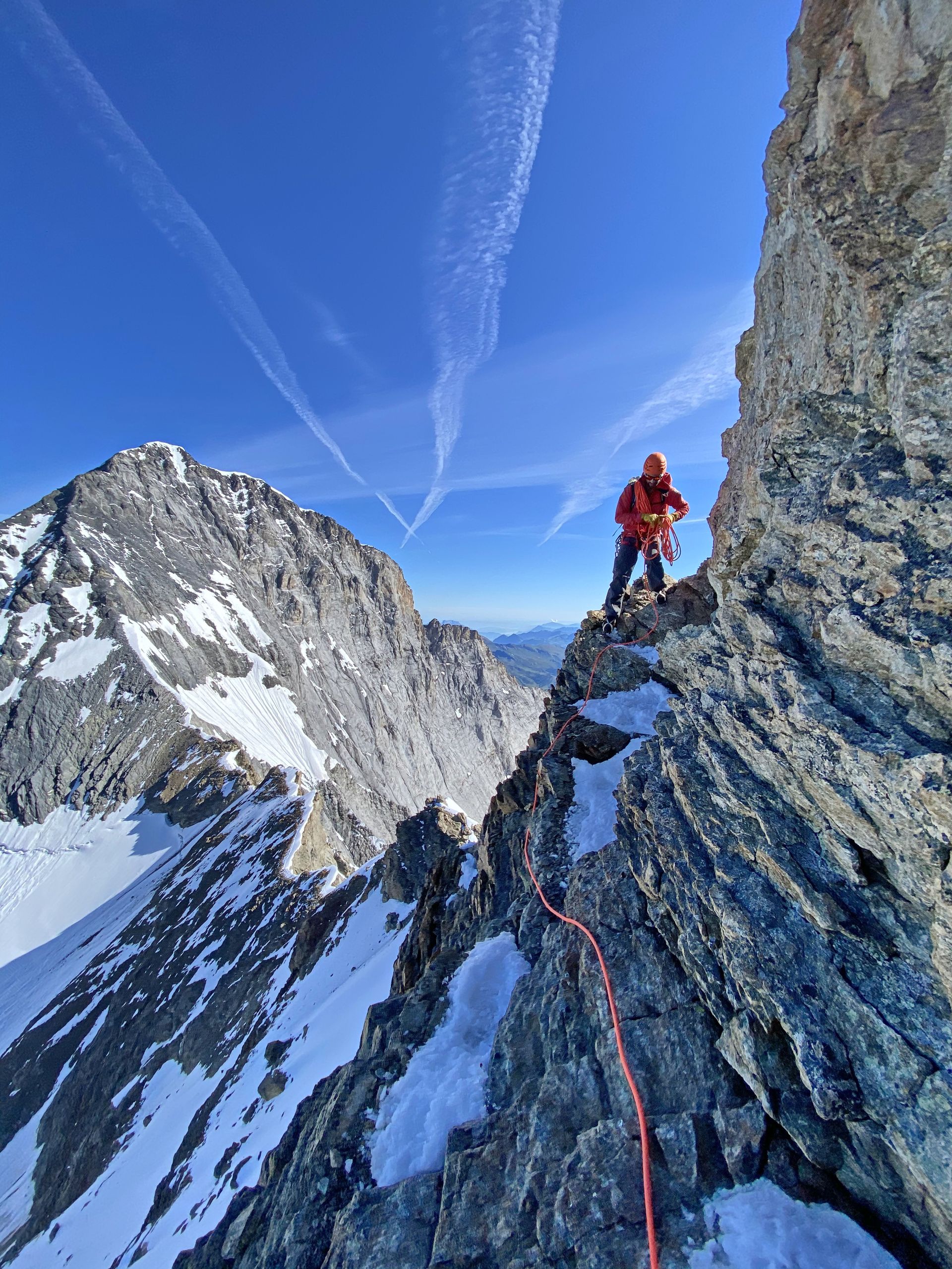 Eiger, Mittellegi, Südgrat, Eigerjöcher, Überschreitung, Hochtour