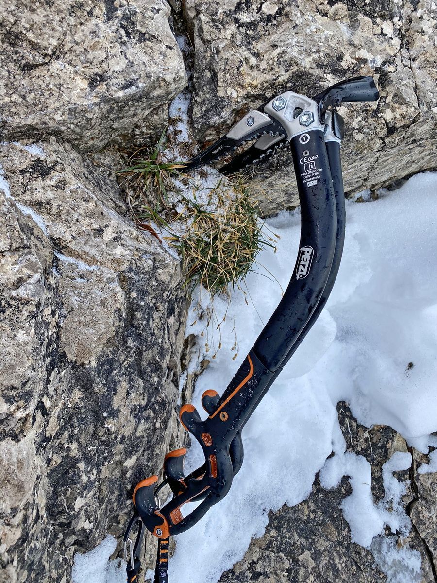 Eisklettern, Nordwand, Rubihorn, Winterbegehung, Carpe Diem, Hartmut Ulrich
