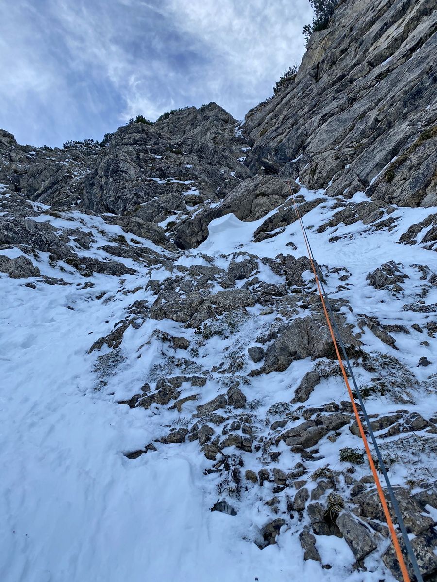 Eisklettern, Nordwand, Rubihorn, Winterbegehung, Hartmut Ulrich