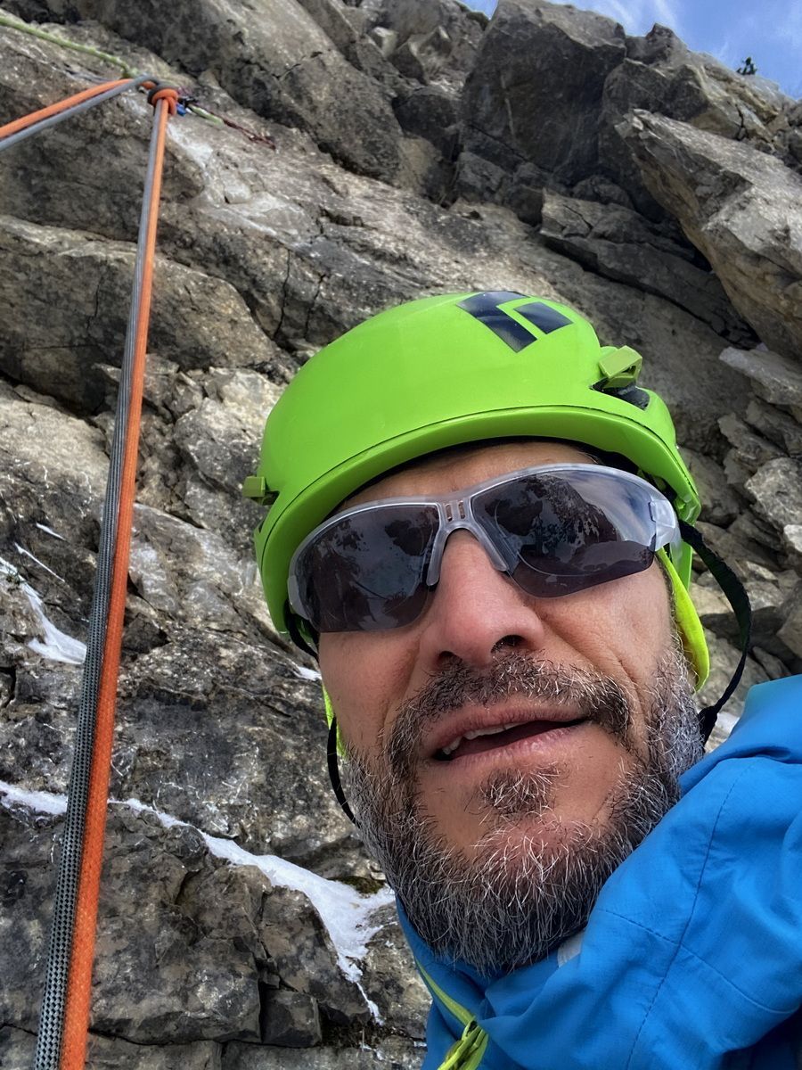 Eisklettern, Nordwand, Rubihorn, Winterbegehung, Carpe Diem, Hartmut Ulrich