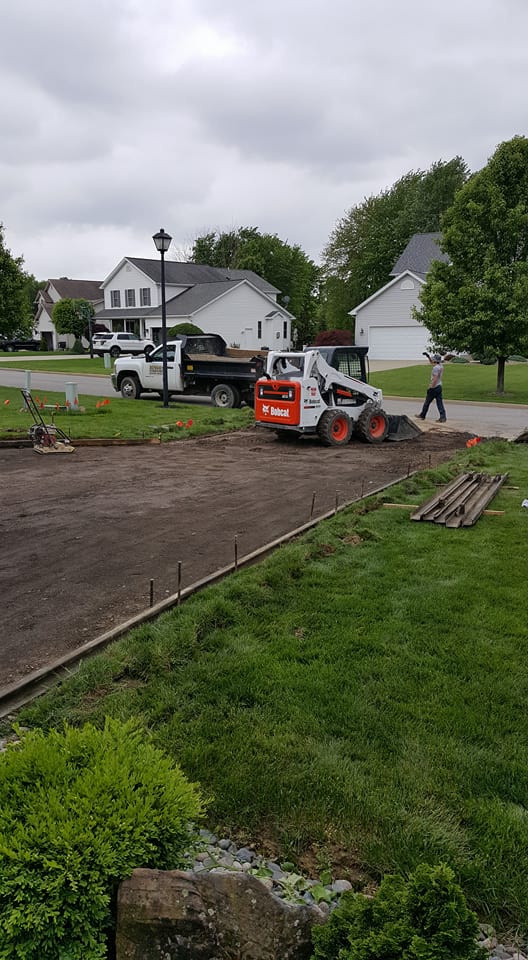 Concrete Services — Driveway On Process in Niles, OH