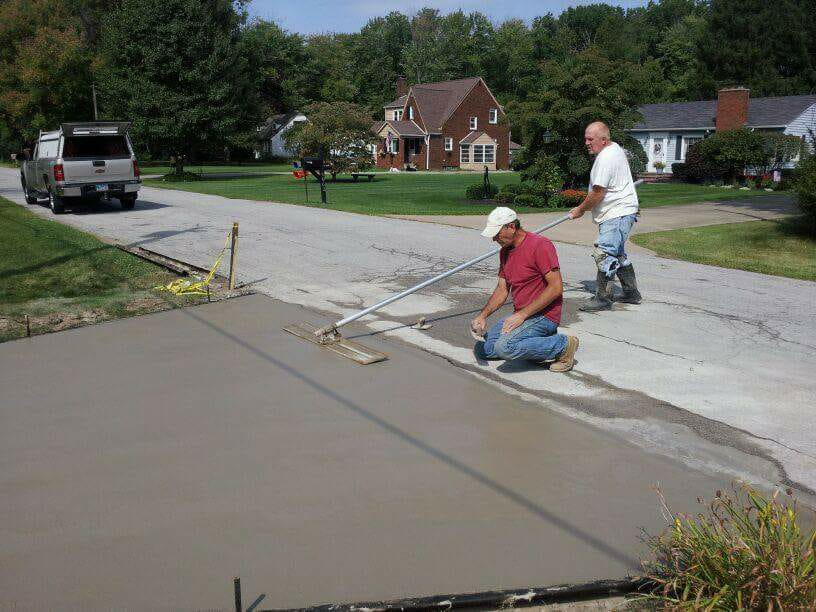 Driveway Maintenance — Concrete Driveway in Niles, OH