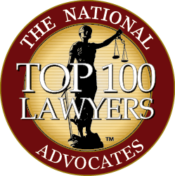 The National Advocates Top 100 Lawyers Seal