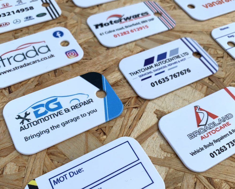 Motor Trade Promotional Keyrings Uk