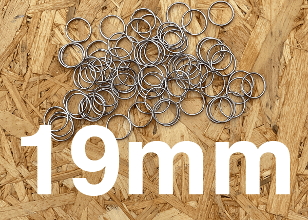 Keyring Metal rings 19mm