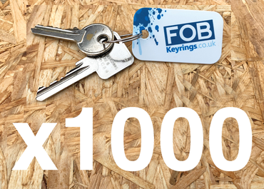 x1000 Printed Keyrings