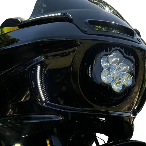 Custom Dynamics Shark Demon™ ECE - LED Headlight Kit for Lowrider ST