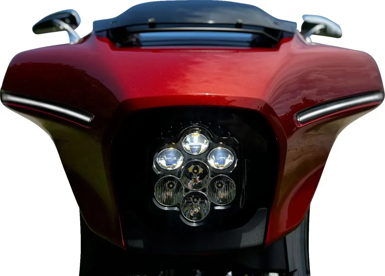 Custom Dynamics Shark Demon™ ECE - LED Headlight Kit for Batwing fairing 2024-up