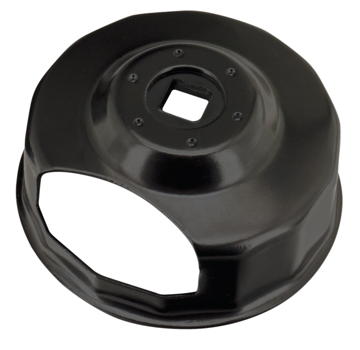 Oil filter socket wrench with cut out for Crank Position Sensor