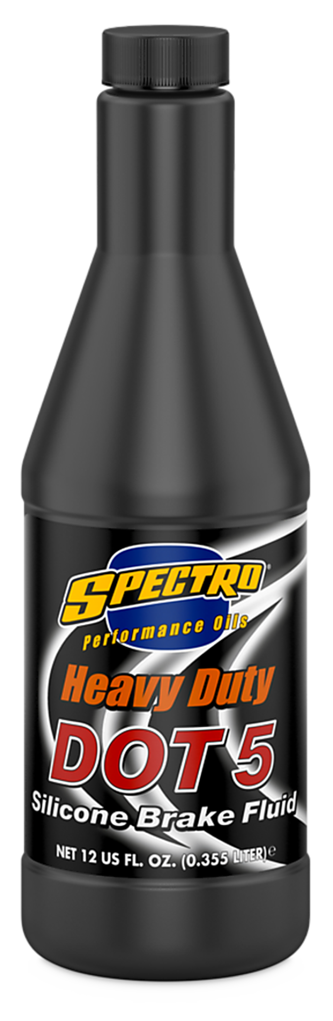 Spectro Heavy Duty DOT 5 brake fluid 12oz. (.355L) bottle