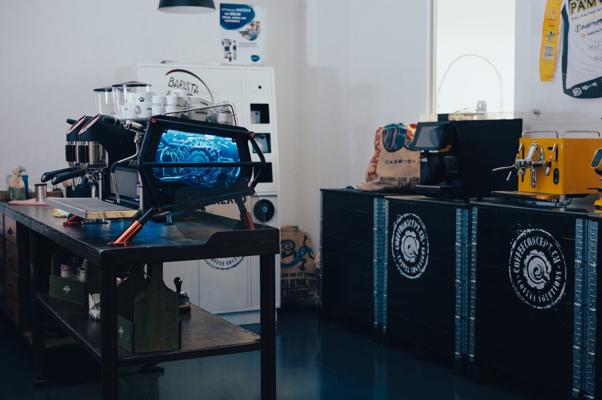 Showroom PKS Kaffeemaschinen