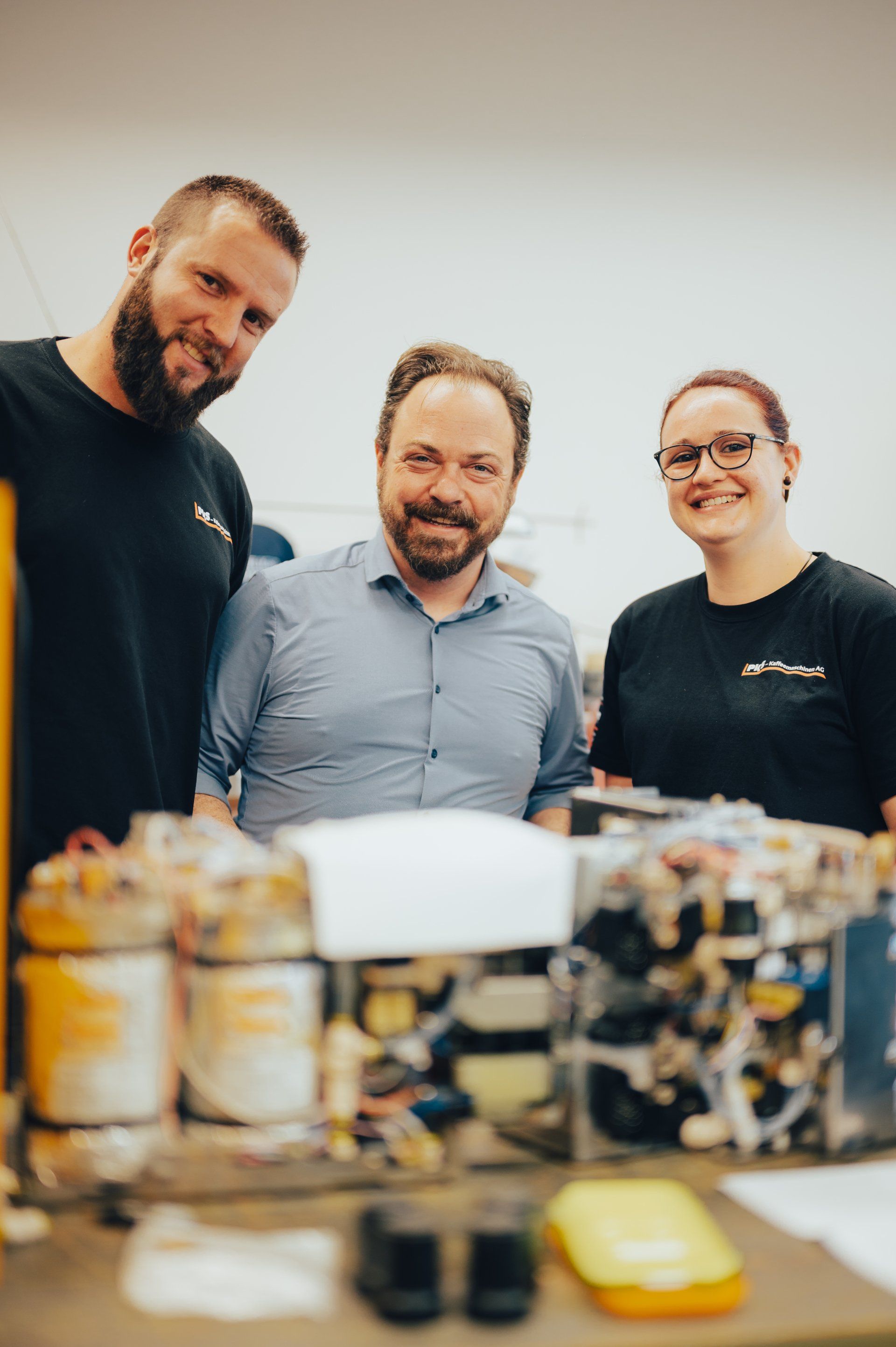 Teamfoto PKS Kaffeemaschinen