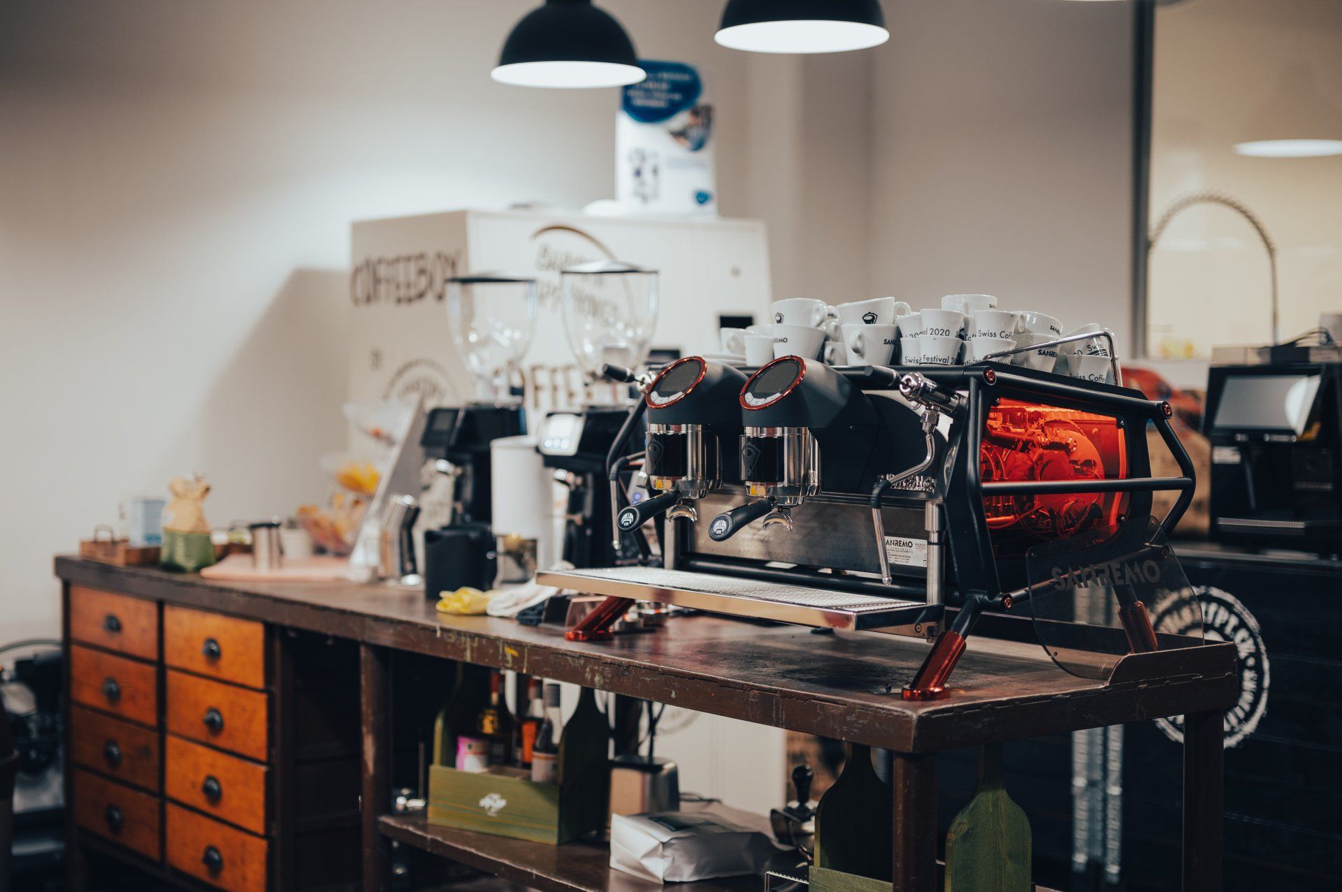 Showroom, Übersicht, PKS Kaffeemaschinen