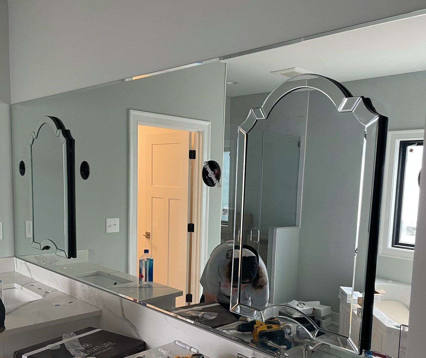 Bathroom Mirror Installation in Louisville, KY Econo Glass Systems