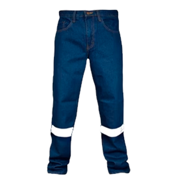 Pantalón de Mezclilla con Reflejante