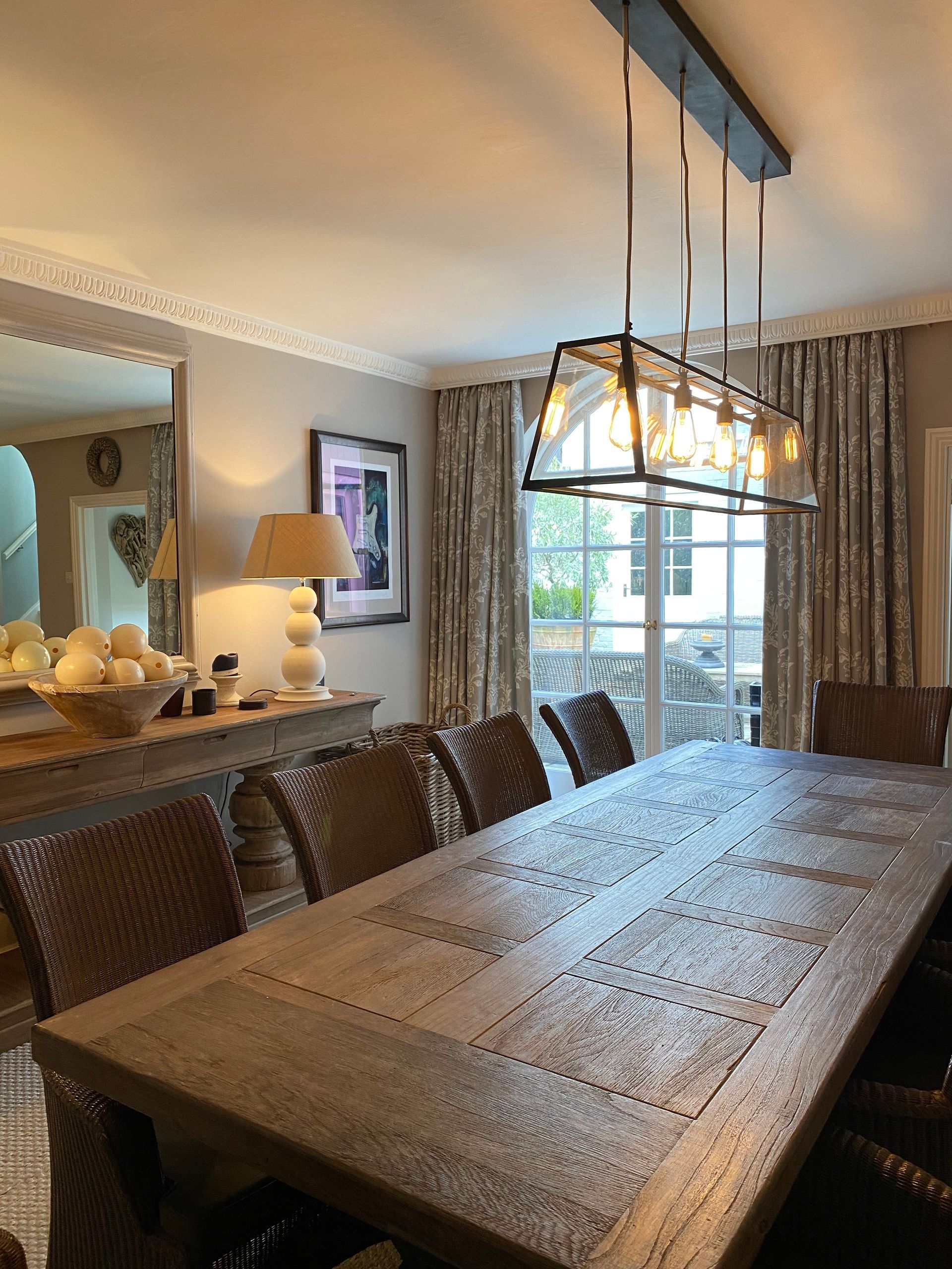 Dining room from Copperdoor Interior Design