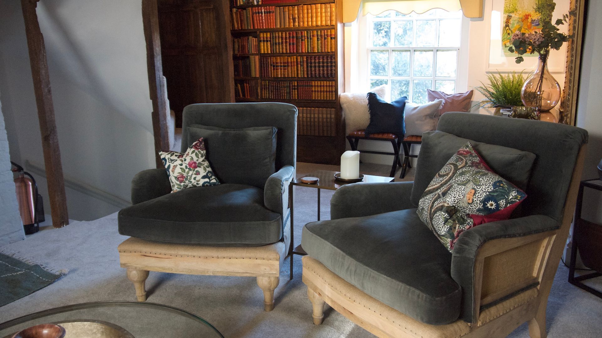 Sitting room from Copperdoor Interior Design