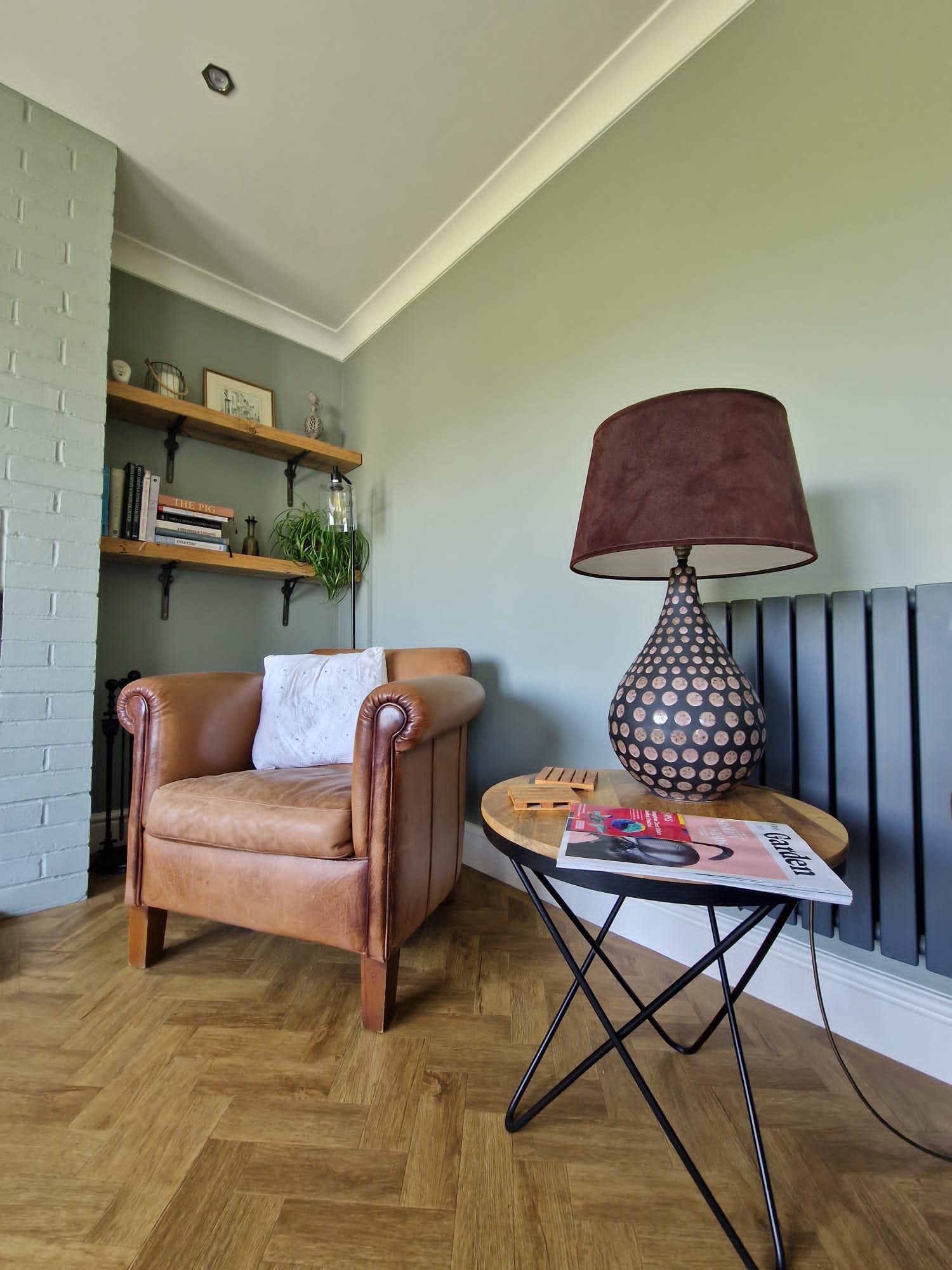 Cozy corner from Copperdoor Interior Design