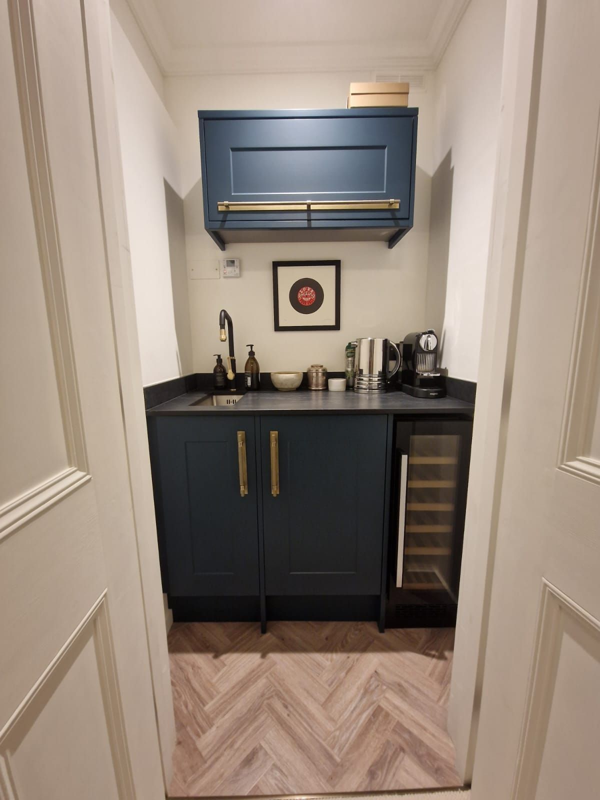 Coffee station from Copperdoor Interior Design