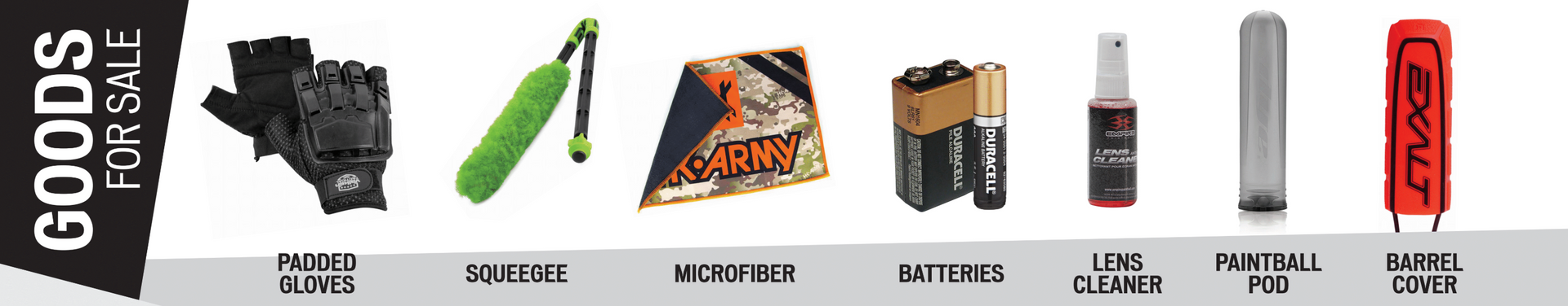 Additional Rental Gear Menu