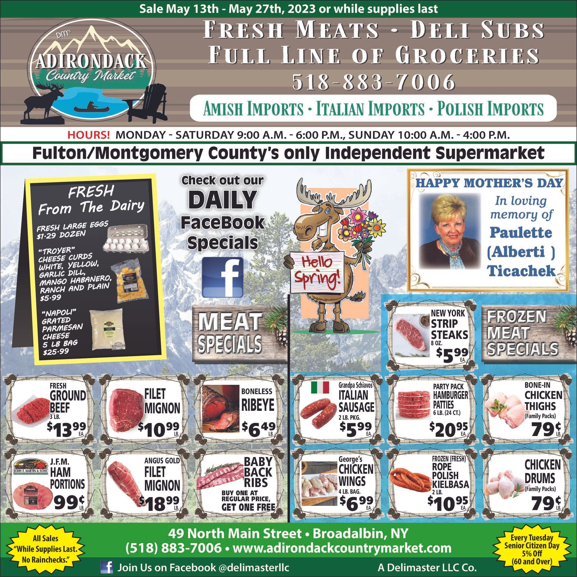 Wholesale Grocers Broadalbin, NY Deli Master