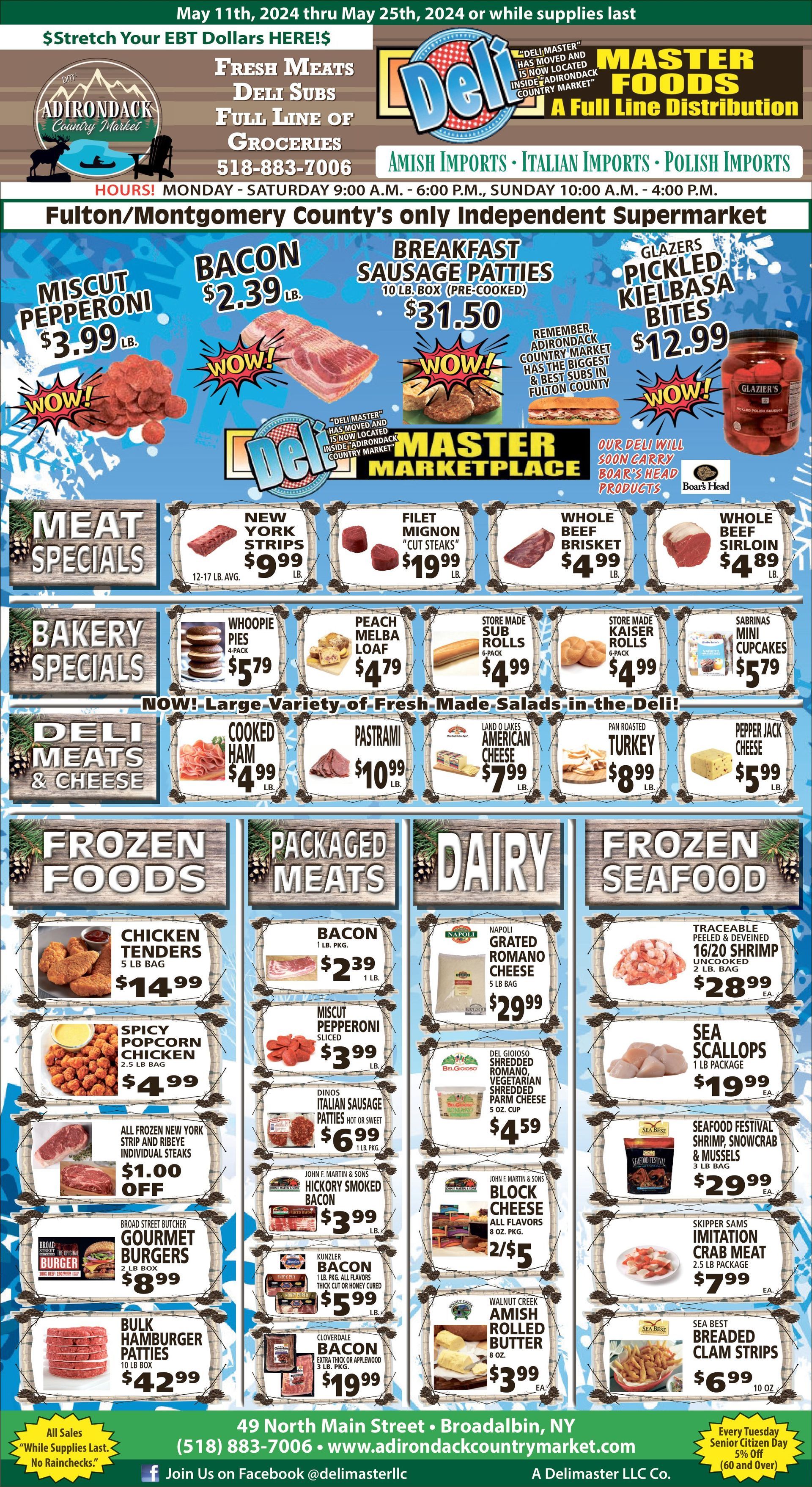 Wholesale Grocers – Broadalbin, NY – Deli Master