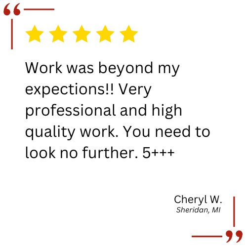 residential interior painting sheridan mi