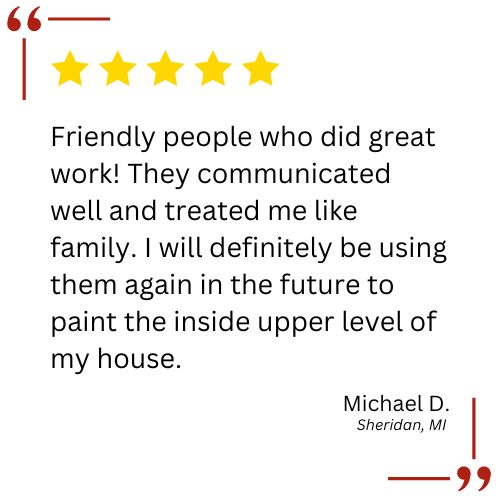 interior painting sheridan mi
