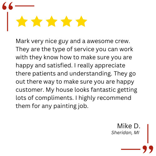 interior painting sheridan mi