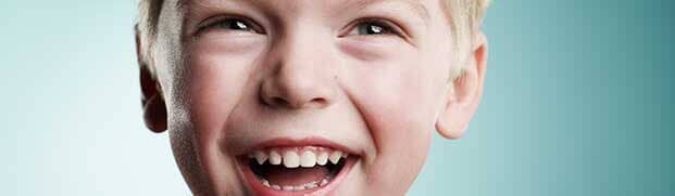 Laughing 4 Year Old Boy — Dental Care in Moines, IA