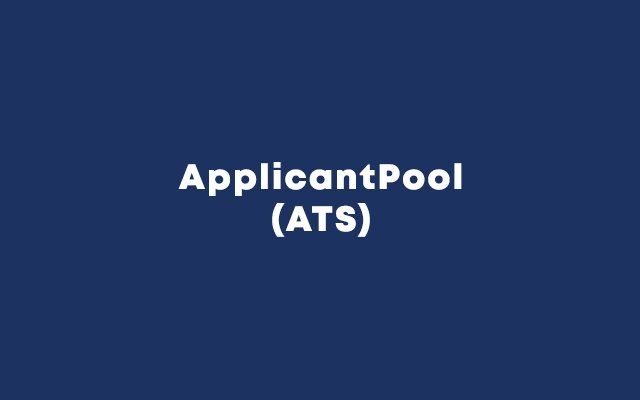ApplicantPool (ATS)
