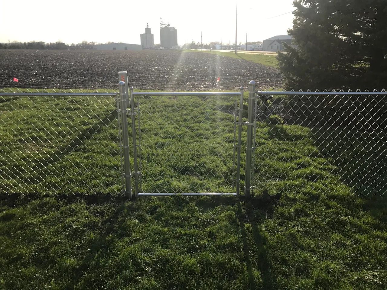 Chain Link Fence with a Gate — Bondurant, IA — Titan Fence LLC