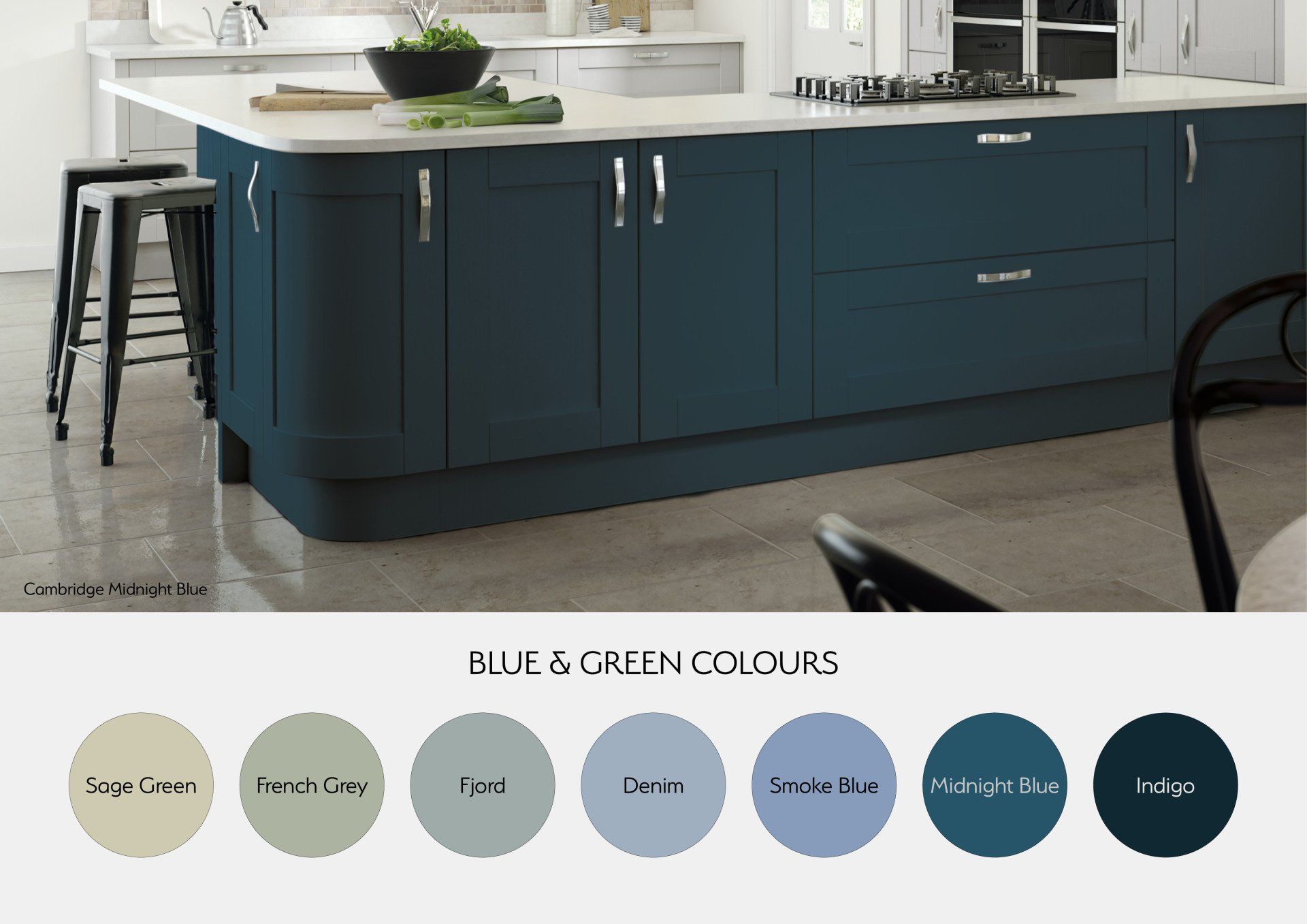 Blue and green Tones