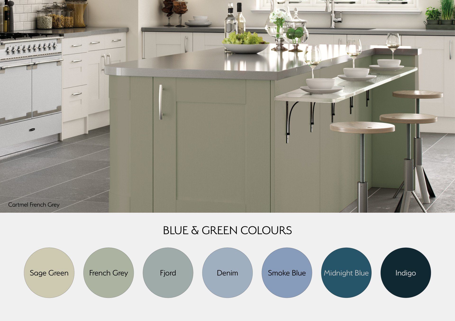 Blue and green Tones