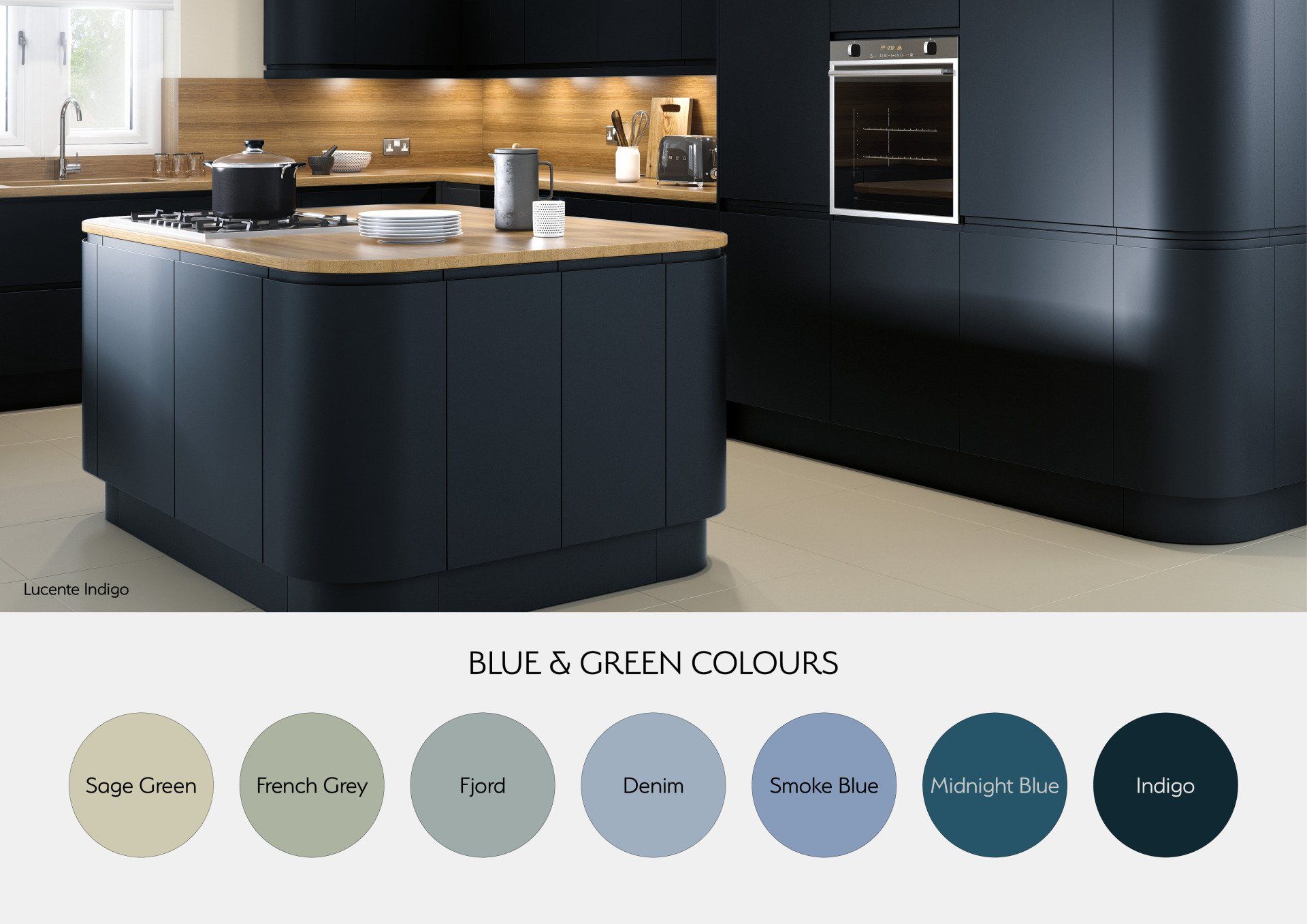 Blue and green Tones