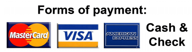 Forms of payment