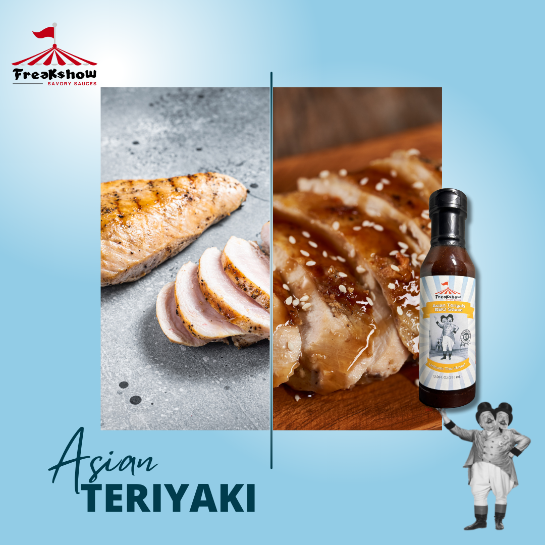 Teriyaki Chicken with Freakshow Savory Sauces Asian Teriyaki