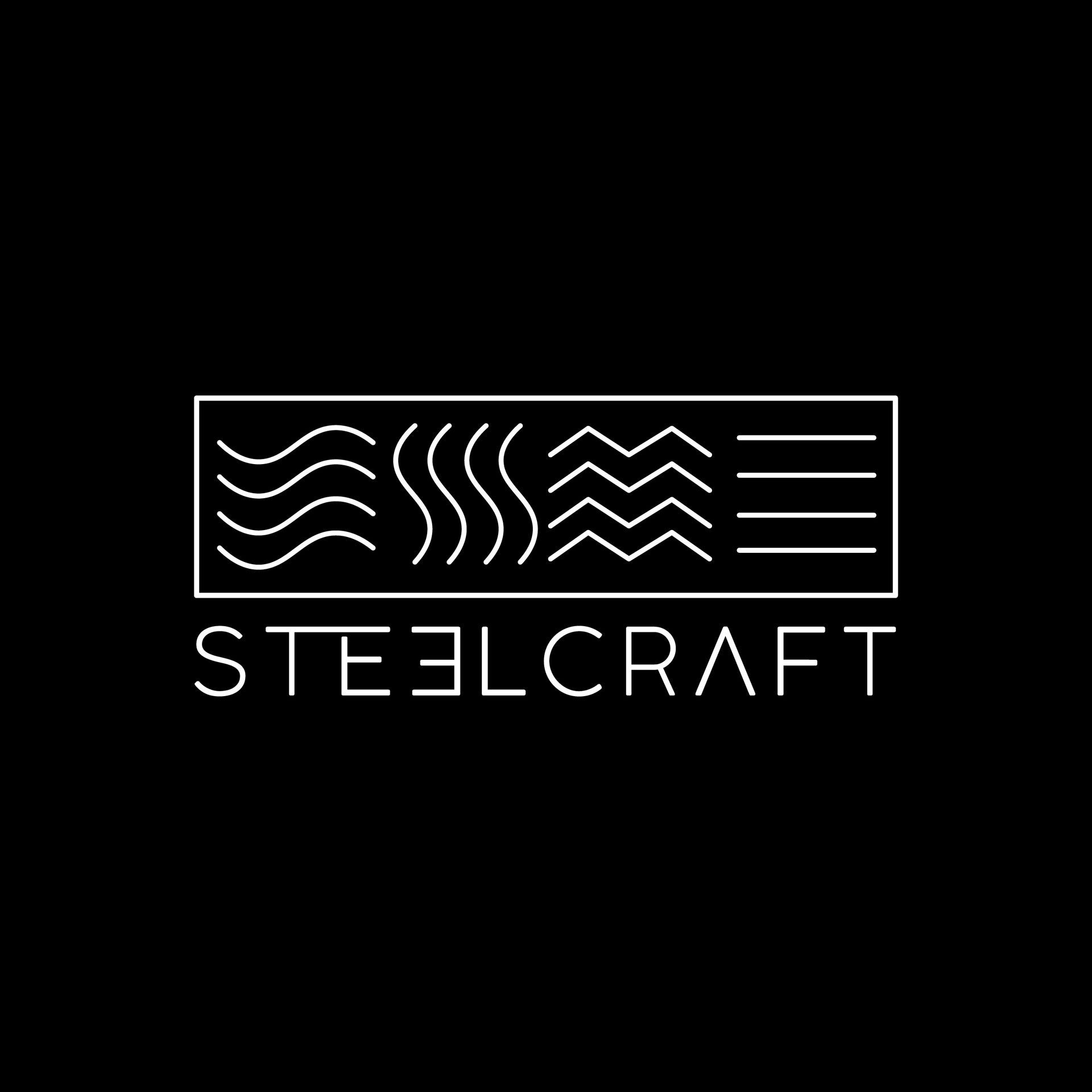 It is a logo for a company called steelcraft.