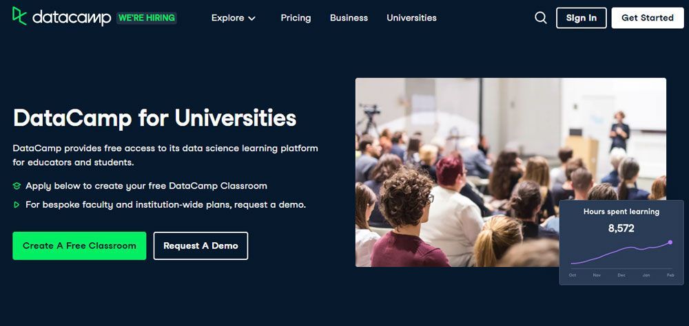 DataCamp for universities