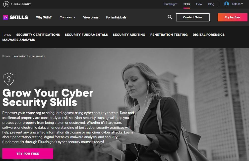 pluralsight information and cyber security